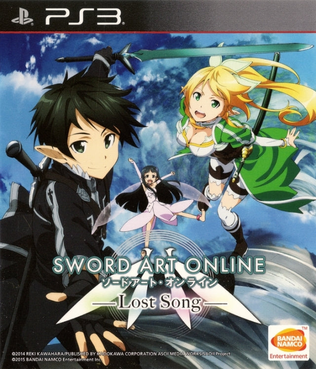 Sword Art Online: Lost Song (Chinese Subtitles) - (PS3) PlayStation 3 (Asia Import) Video Games Bandai Namco Games   