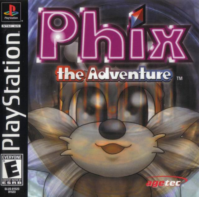 Phix: The Adventure - (PS1) PlayStation 1 [Pre-Owned] Video Games Agetec   