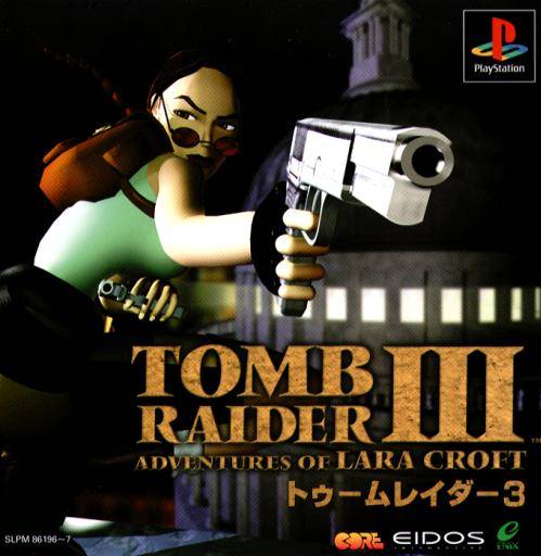 Tomb Raider III - (PS1) PlayStation 1 (Japanese Import) [Pre-Owned] Video Games Eidos Interactive   