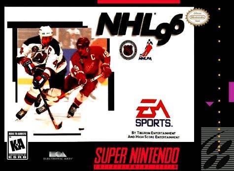 NHL 96 - (SNES) Super Nintendo [Pre-Owned] Video Games EA Sports   
