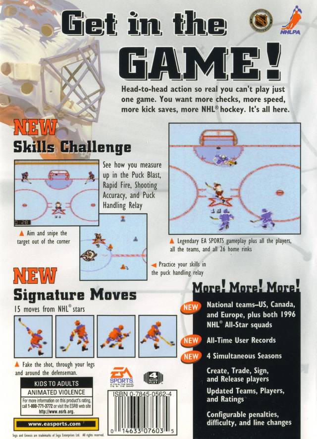 NHL 97 - (SG) SEGA Genesis [Pre-Owned] Video Games EA Sports   