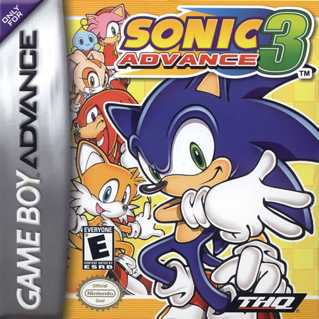 Sonic Advance 3 - (GBA) Game Boy Advance [Pre-Owned] Video Games THQ   