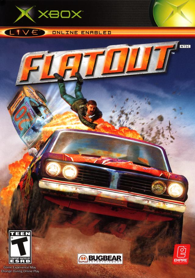 FlatOut - Xbox Video Games Empire Interactive   