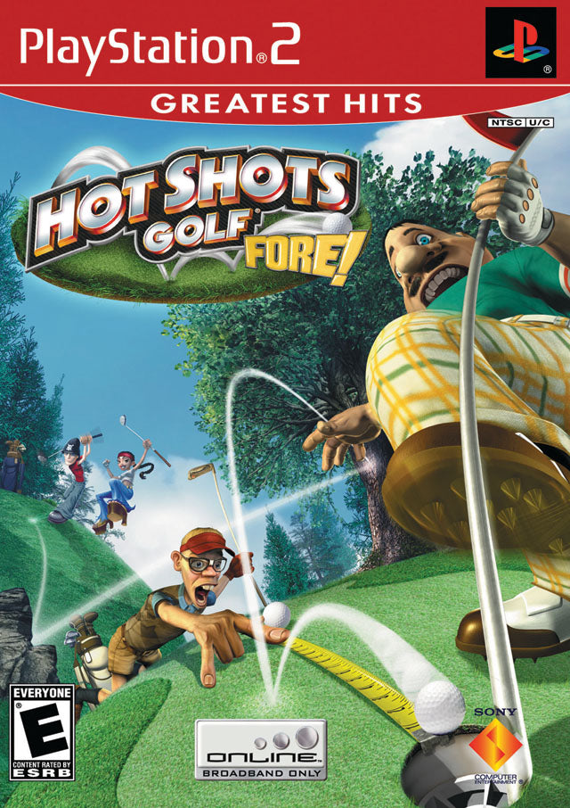 Hot Shots Golf Fore! (Greatest Hits) - PlayStation 2 Video Games SCEA   