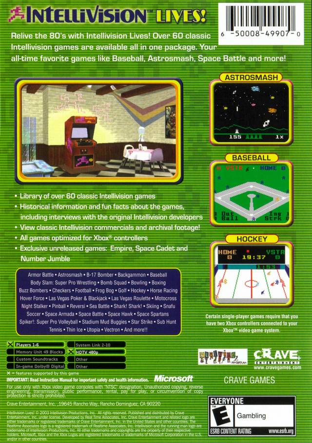 Intellivision Lives! - Xbox Video Games Crave   