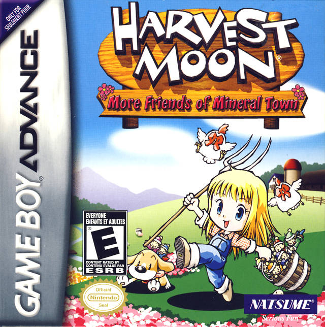 Harvest Moon: More Friends of Mineral Town - (GBA) Game Boy Advance [Pre-Owned] Video Games Natsume   