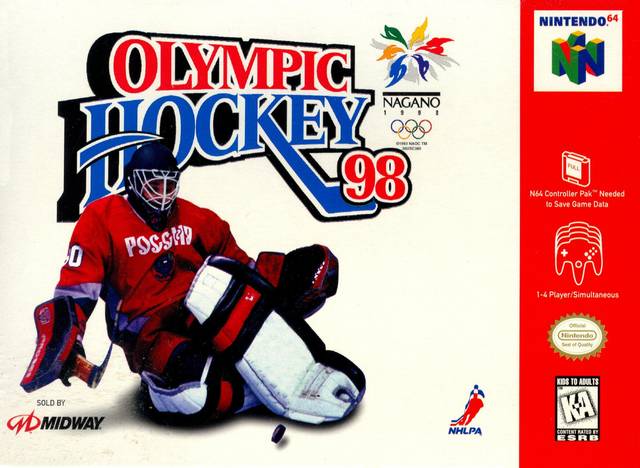 Olympic Hockey 98 - (N64) Nintendo 64 [Pre-Owned] Video Games Midway   