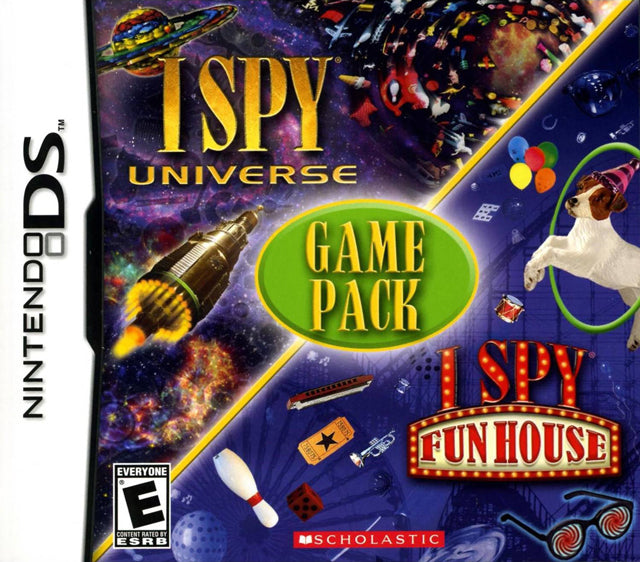 I Spy: Game Pack - I Spy Universe / I Spy Fun House - Nintendo DS Video Games Scholastic Inc.   
