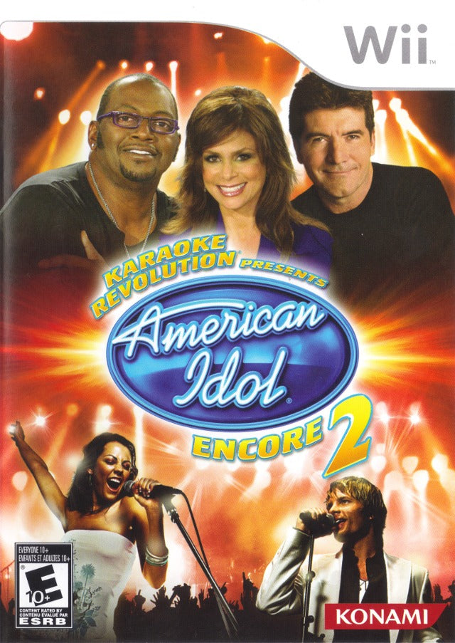Karaoke Revolution Presents American Idol Encore 2 - Nintendo Wii [Pre-Owned] Video Games Konami   
