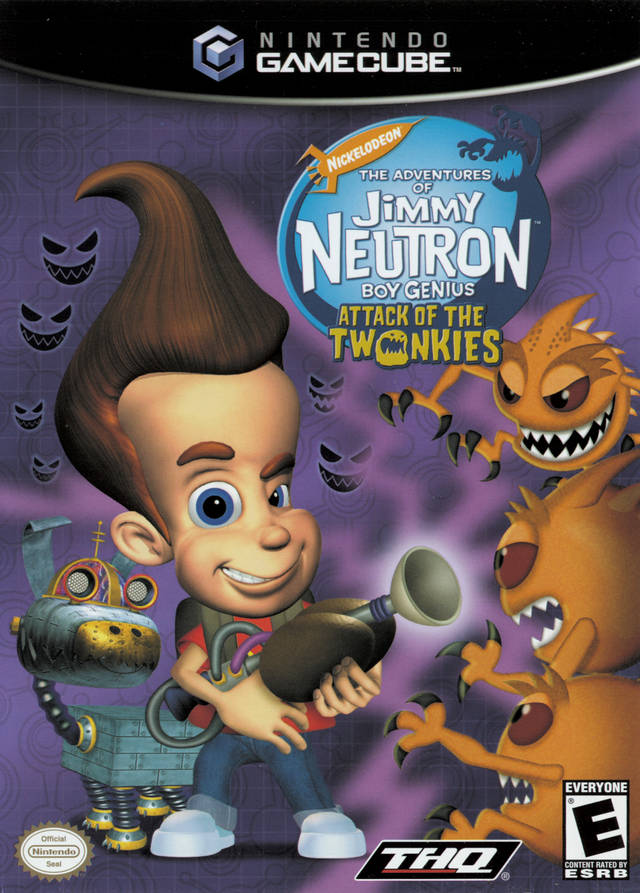 The Adventures of Jimmy Neutron Boy Genius: Attack of the Twonkies - (GC) GameCube [Pre-Owned] Video Games THQ   