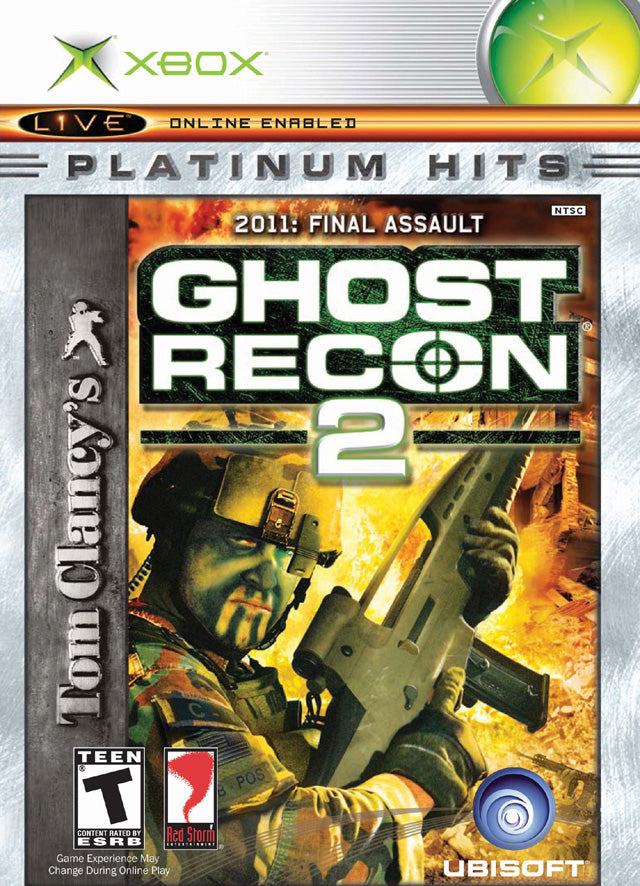 Tom Clancy's Ghost Recon 2 (Platinum Hits) - Xbox Video Games Ubisoft   