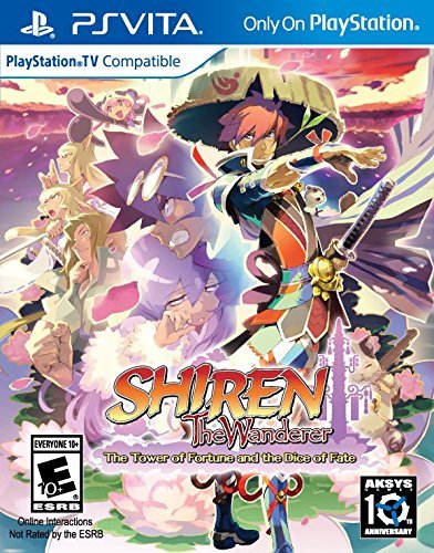Shiren the Wanderer: The Tower of Fortune and the Dice of Fate - (PSV) PlayStation Vita [Pre-Owned] Video Games Aksys Games   