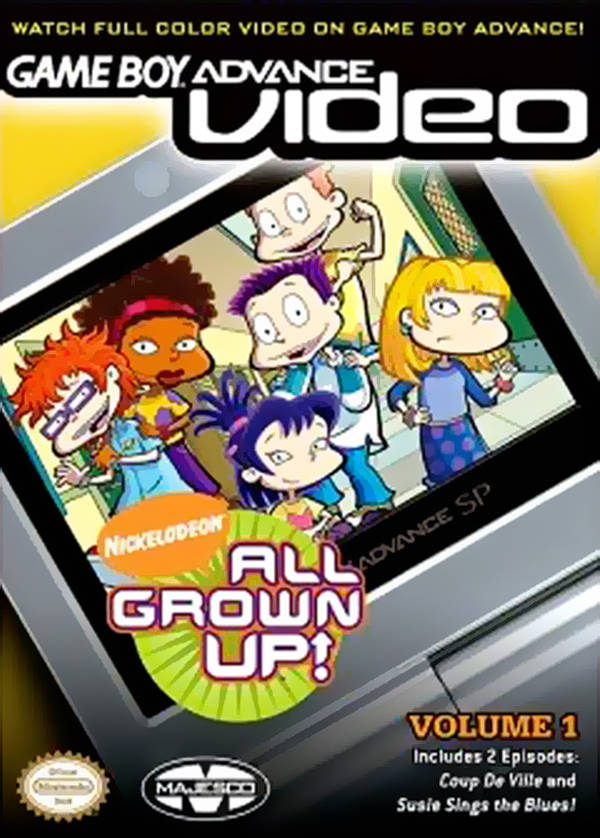 Game Boy Advance Video: All Grown Up! Volume 1 - (GBA) Game Boy Advance Video Games Majesco   