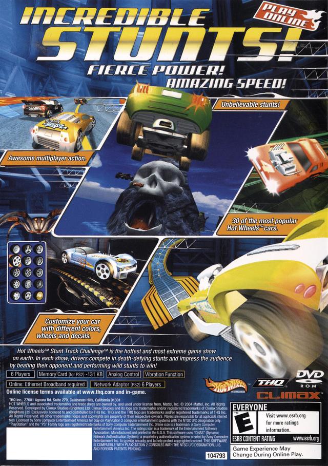 Hot Wheels: Stunt Track Challenge - (PS2) PlayStation 2 [Pre-Owned] Video Games THQ   