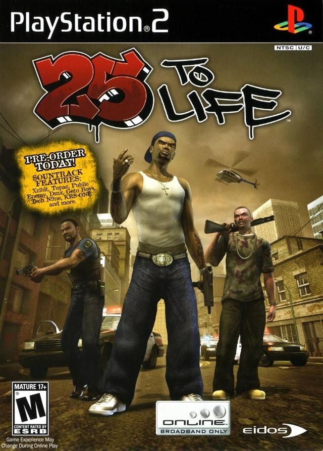 25 to Life - (PS2) PlayStation 2 [Pre-Owned] Video Games Eidos Interactive   