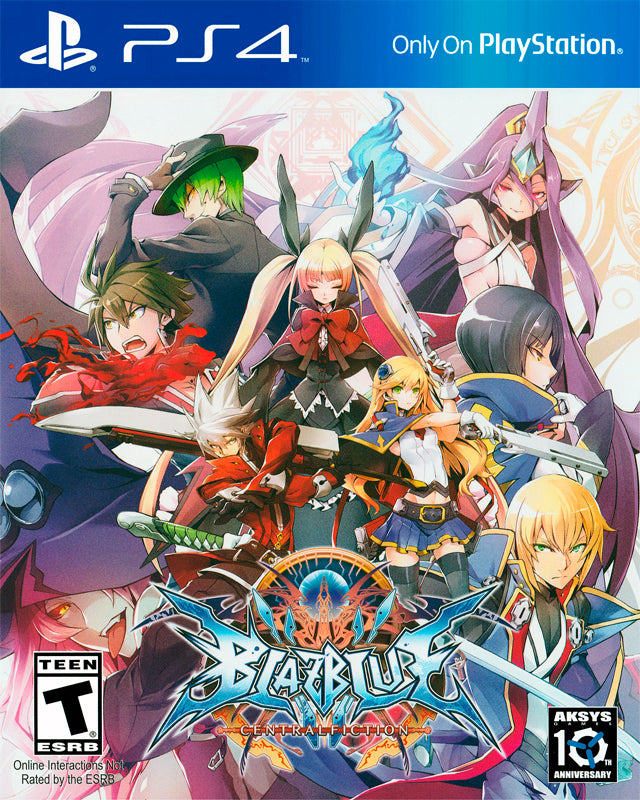 BlazBlue: Central Fiction - (PS4) PlayStation 4 Video Games Aksys Games   