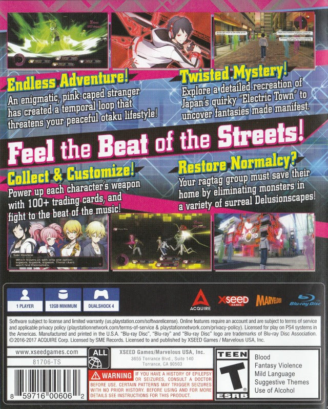 Akiba's Beat - (PS4) PlayStation 4 Video Games XSEED Games   