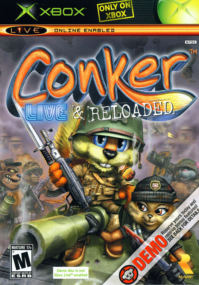 Conker: Live & Reloaded - Demo - Xbox | J&L Game