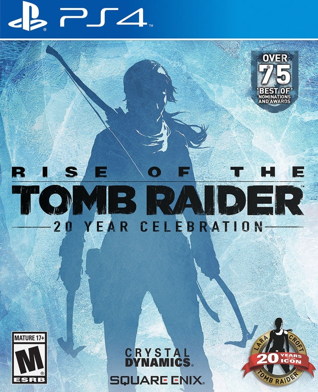 Rise Of Tomb Raider - 20 Year Celebration Edition - (PS4) PlayStation 4 Video Games Square Enix   