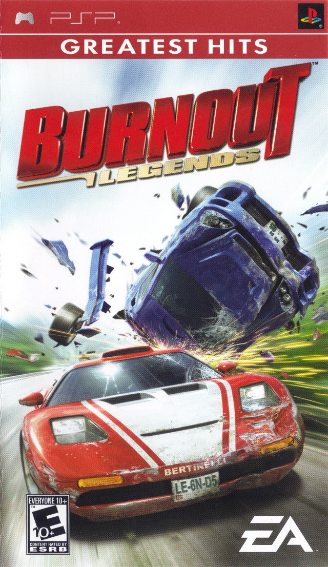 Burnout Legends (Greatest Hits) - PSP [Pre-Owned] Video Games Electronic Arts   