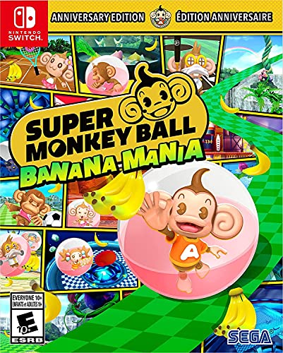 Super Monkey Ball Banana Mania: Anniversary Launch Edition - (NSW) Nintendo Switch Video Games SEGA   