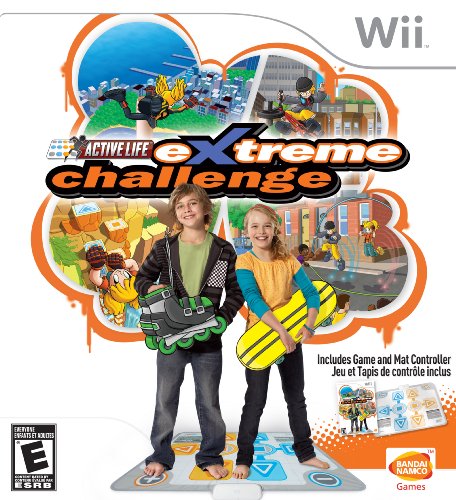 Active Life: Extreme Challenge (Bundle with Mat) - Nintendo Wii Video Games BANDAI NAMCO Entertainment