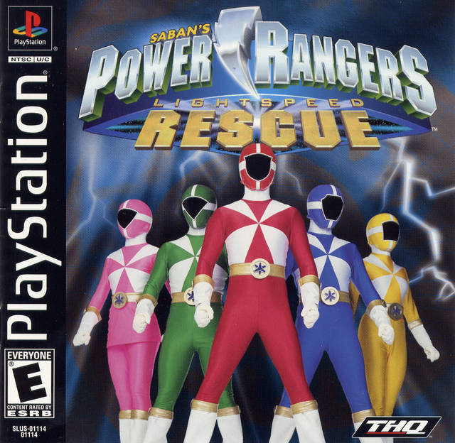 Power Rangers: Lightspeed Rescue - (PS1) PlayStation 1 [Pre-Owned] Video Games THQ   