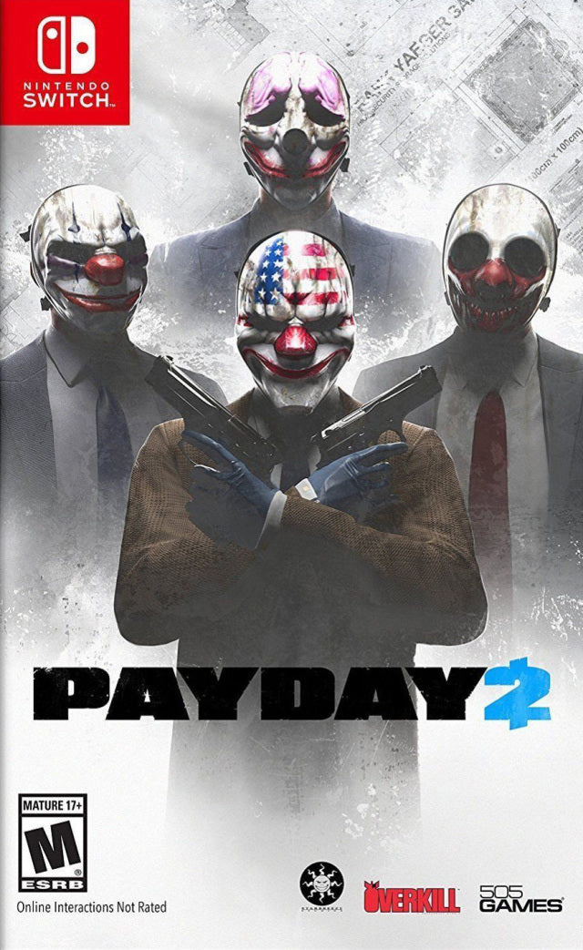 Payday 2 - (NSW) Nintendo Switch [Pre-Owned] Video Games 505 Games   