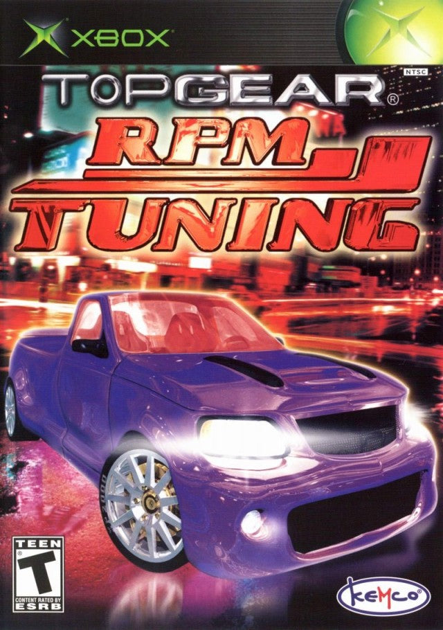 Top Gear RPM Tuning - Xbox Video Games Kemco