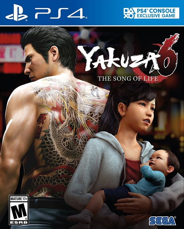 Yakuza 6: The Song of Life - (PS4) PlayStation 4 [Pre-Owned] Video Games SEGA   