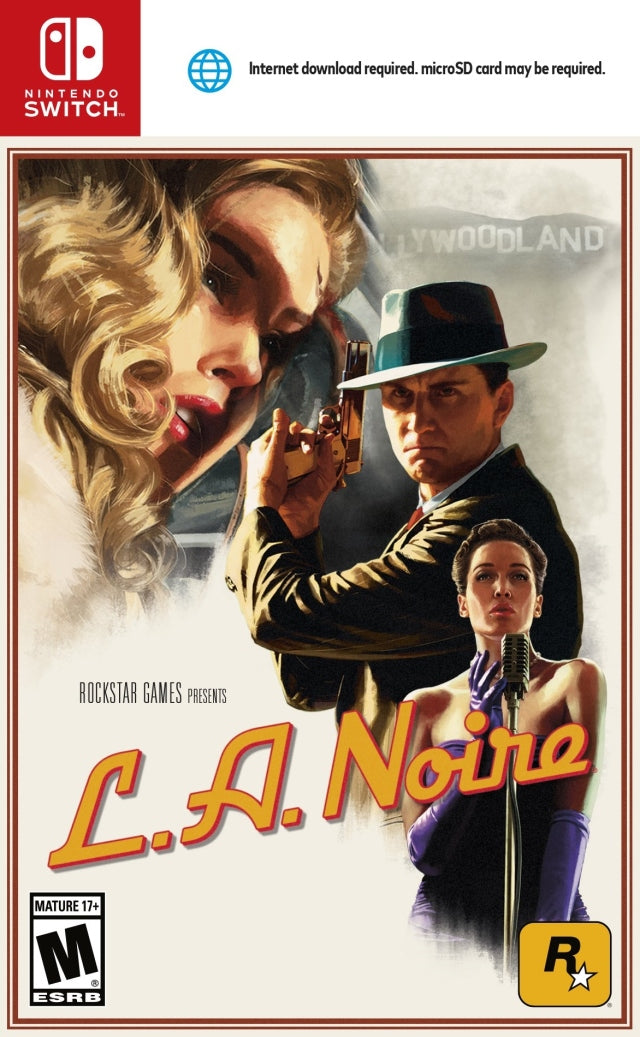 L.A. Noire - (NSW) Nintendo Switch [Pre-Owned] Video Games Rockstar Games   