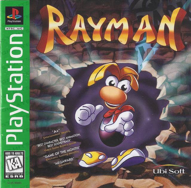 Rayman (Greatest Hits) - (PS1) PlayStation 1 [Pre-Owned] Video Games Ubisoft   