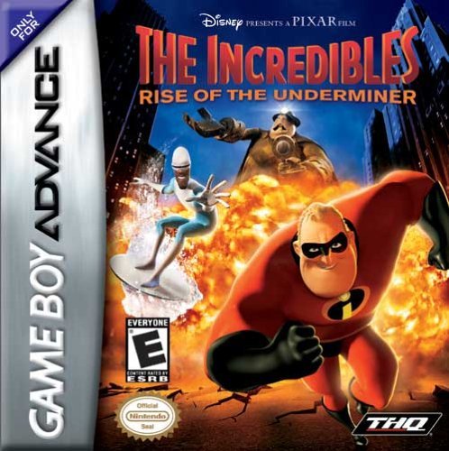 The Incredibles: Rise of the Underminer - (GBA) Game Boy Advance Video Games THQ   