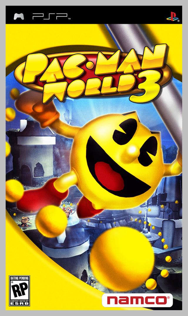 Pac-Man World 3 - PSP Video Games Namco