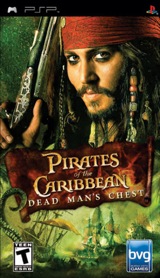 Pirates of the Caribbean: Dead Man's Chest - PSP Video Games Buena Vista Games