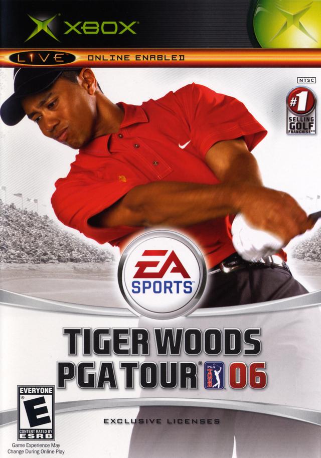 Tiger Woods PGA Tour 06 - Xbox Video Games EA Sports   