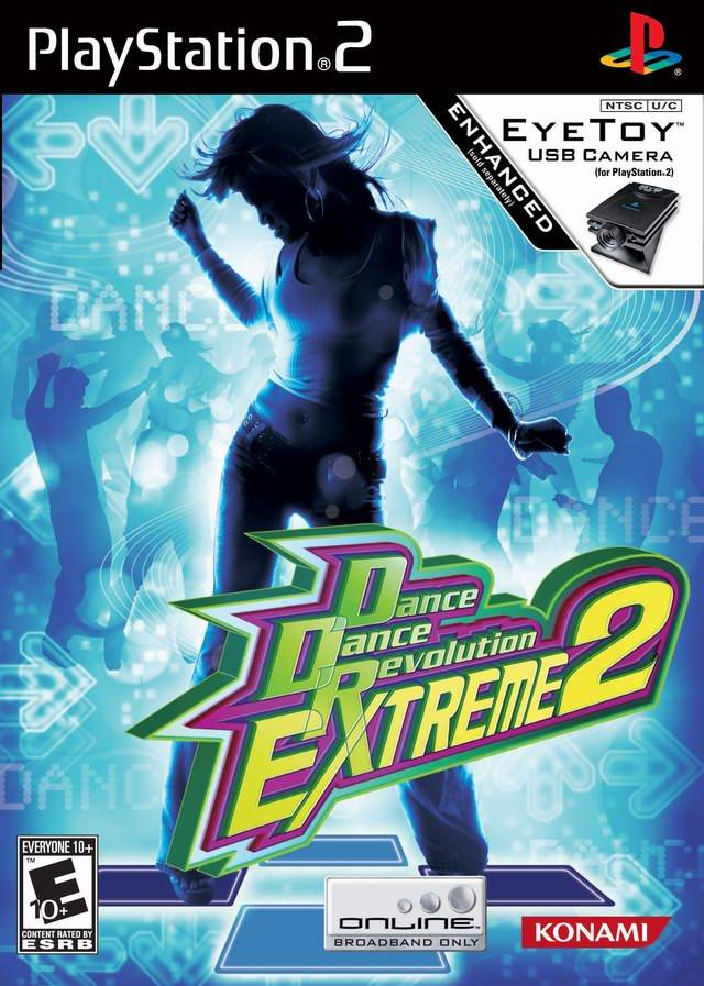 Dance Dance Revolution Extreme 2 - PlayStation 2 Video Games Konami   