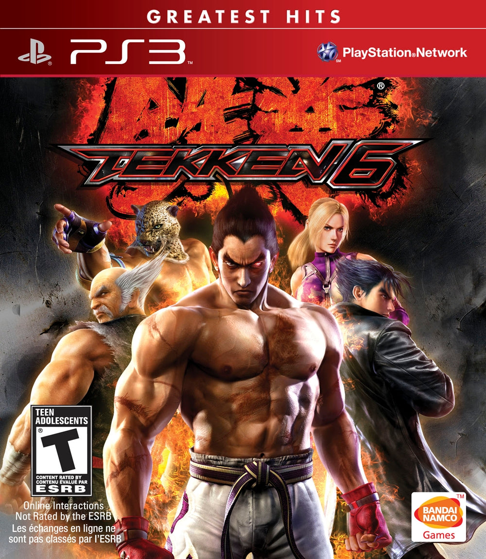 Tekken 6 (Greatest Hits) - (PS3) PlayStation 3 [Pre-Owned] Video Games Namco Bandai Games   