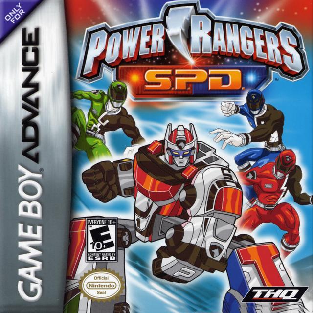 Power Rangers S.P.D. - (GBA) Game Boy Advance [Pre-Owned] Video Games THQ   