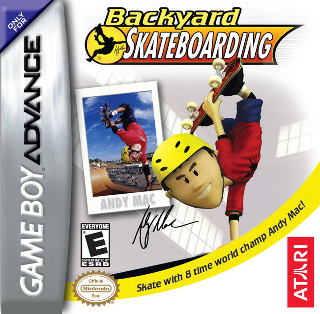 Backyard Skateboarding - (GBA) Game Boy Advance [Pre-Owned] Video Games Atari SA   