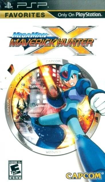 Mega Man Maverick Hunter X (Favorites) - (PSP) Playstation Portable Video Games Capcom   