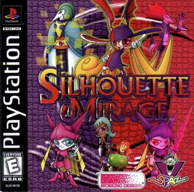 Silhouette Mirage - (PS1) PlayStation 1 Video Games Working Designs   
