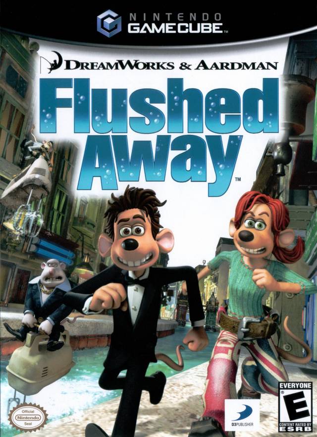 DreamWorks & Aardman Flushed Away - (GC) GameCube Video Games D3Publisher   