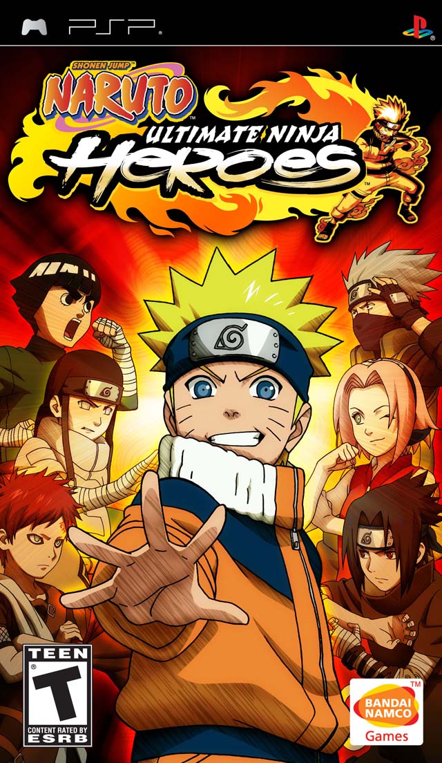 Naruto: Ultimate Ninja Heroes - Sony PSP [Pre-Owned] Video Games Namco Bandai Games   