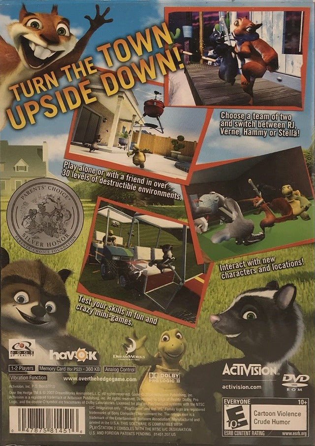 Over the Hedge (Greatest Hits) - (PS2) PlayStation 2 [Pre-Owned] Video Games Activision   
