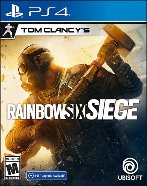 Tom Clancy's Rainbow Six Siege - (PS4) PlayStation 4 Video Games Ubisoft   
