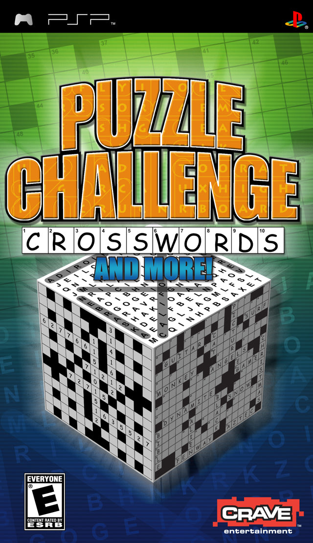 Puzzle Challenge: Crosswords And More! - PSP Video Games Crave   