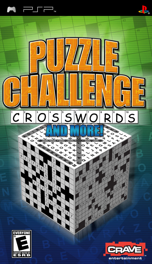 Puzzle Challenge: Crosswords And More! - PSP Video Games Crave