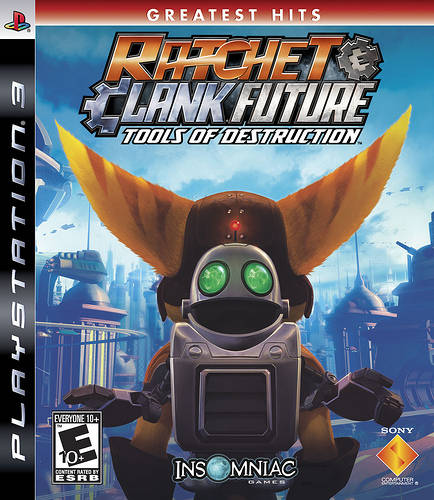 Ratchet & Clank Future: Tools of Destruction (Greatest Hits) - PlayStation 3 [Pre-Owned] Video Games SCEA   