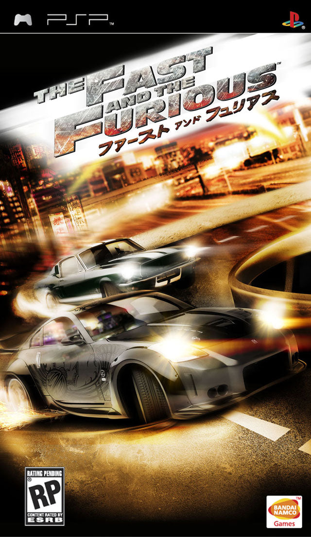 The Fast and the Furious - PSP Video Games Namco Bandai Games   